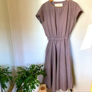 Not Perfect Linen Dress Small